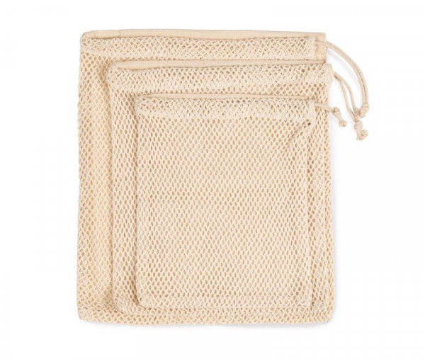 Kimood Netztasche mit Kordelzug