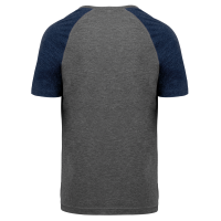 Grey Heather / Sporty Navy Heather
