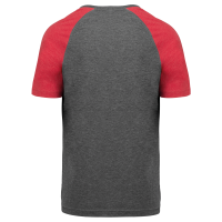 Grey Heather / Sporty Red Heather