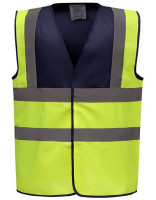 Navy Yoke, Hi-Vis Yellow