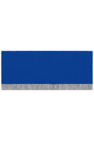 Royal/grey-heather (ca. Pantone 7462C
420C)