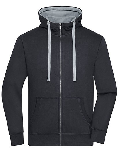 James&Nicholson - Men´s Lifestyle Zip-Hoody