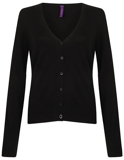 Henbury - Ladies´ Lightweight V-Neck Short Cardigan