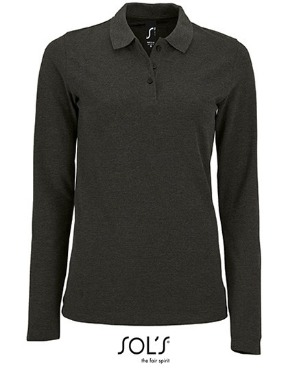 SOL´S - Women´s Long-Sleeve Piqué Polo Shirt Perfect