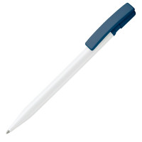 Weiss / Dunkelblau