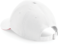 White / Classic Red