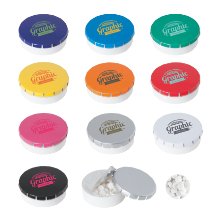 Super runde Click-dose (Ø 45 mm)