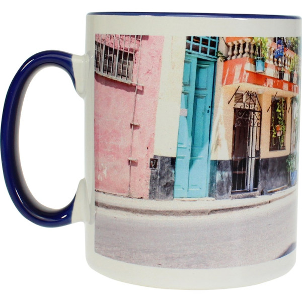 Fototasse Modern-life Color Blau, 300 ml