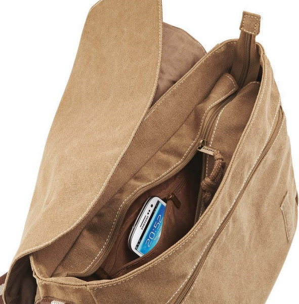 Quadra Vintage Canvas Despatch Bag