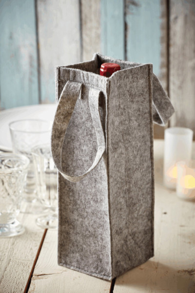 CABERNET - Filz-Flaschentasche