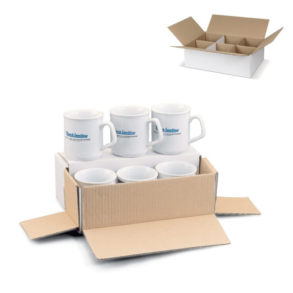 Verpackung für 6 Tassen