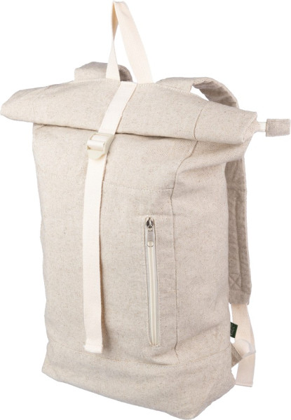 Hanf (280 gr/m2) Rolltop Rucksack Margarete