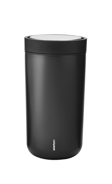 Stelton Isolierbecher To Go Click 0,2L black metallic