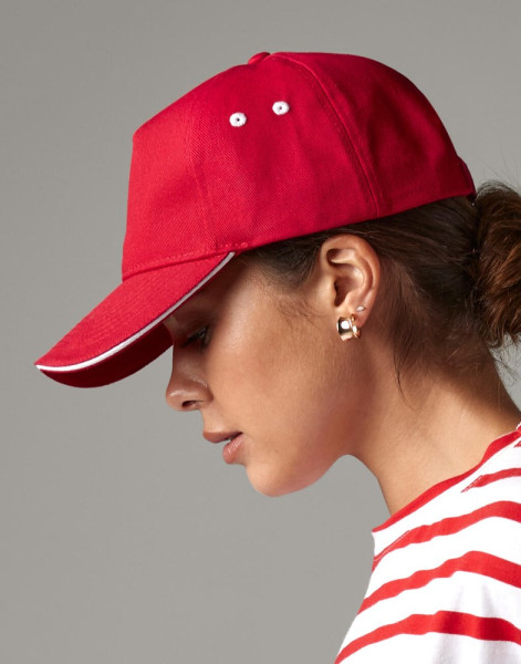 Ultimate 5 Panel Cap - Sandwich Peak