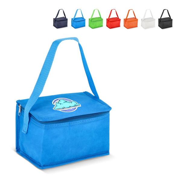 R-PET 6 Dosen-Kühltasche Non Woven 20x 13 x 12,5cm 75g/m²