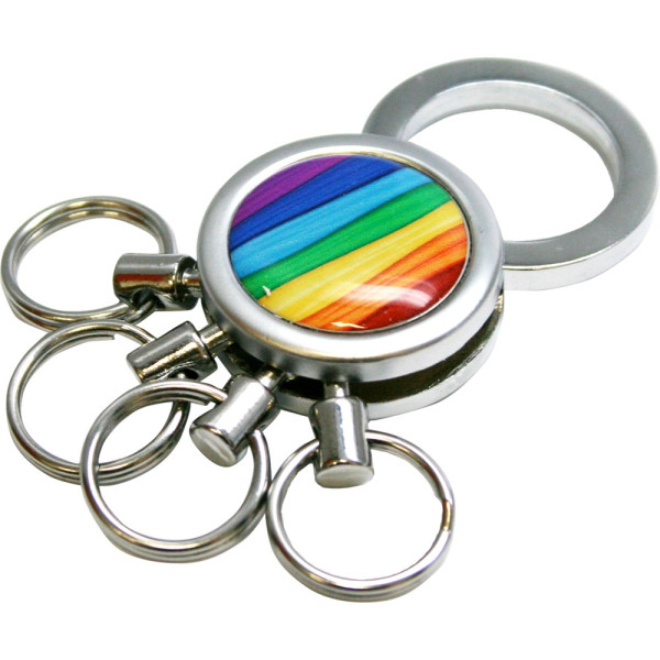 MULTI Schlüsselanhänger Chrome matt
