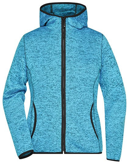 James&Nicholson - Ladies´ Knitted Fleece Hoody