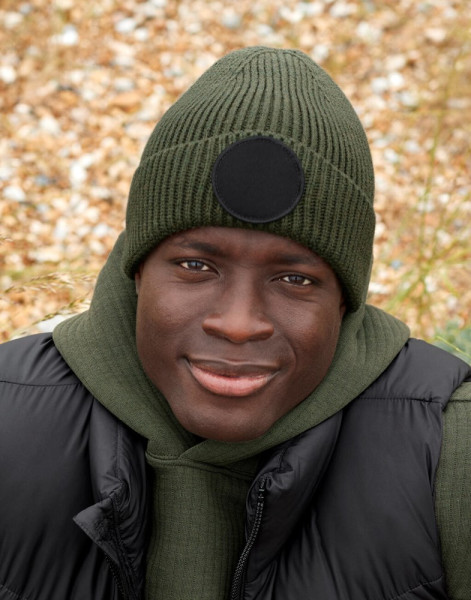 Circular Fashion Patch Beanie