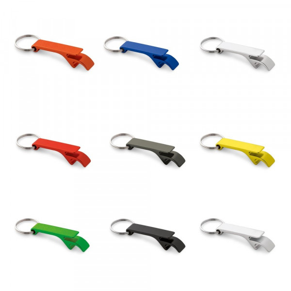 BAITT. Schlüsselanhänger aus Aluminium mit Flaschenöffner