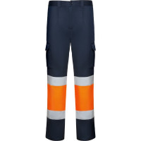 NAVY/FLUOR ORANGE