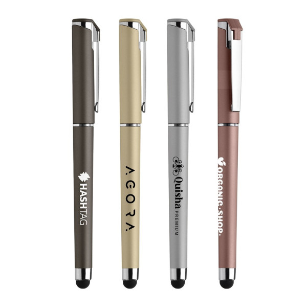 Islander Softy Metallic Gelschreiber - m/Stylus